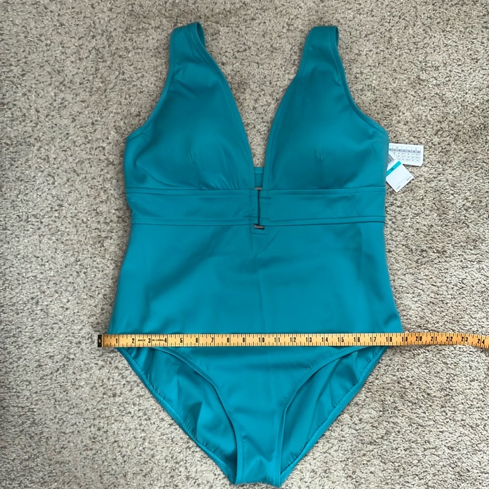 Classy Jantzen Teal Swimsuit, Size 16